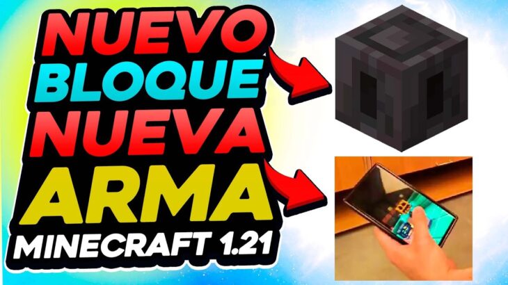 NUEVA Arma Y NUEVO Bloque Para Minecraft 1 21 Minecraft Summary