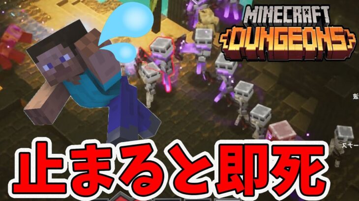 【マイクラダンジョンズ】アポカリプス＋17の地下寺院から脱出するのだ！報酬でユニーク防具狙い！【naotin】