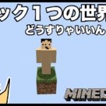 【マイクラ】１つしかブロックがないマインクラフトを本気でクリアしよう！「#71 ドイヒーくんのMODやってみた！」