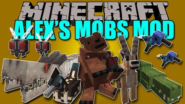 ALEX’S MOBS MOD – El mejor mod de Criaturas en minecraft – Minecraft mod 1.16.4 Review ESPAÑOL