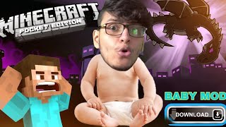 Baby Mod For Minecraft Pe | Baby Mod For Minecraft Like Live Insaan | Baby Mode For Minecraft Pe |