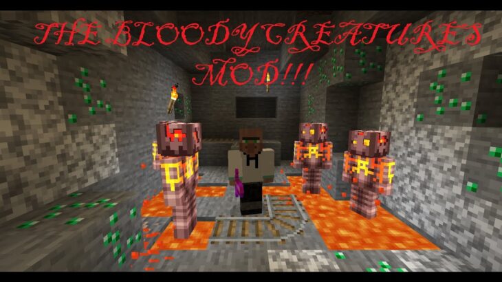 Bloody Monsters, Minecraft Mod Review!!!