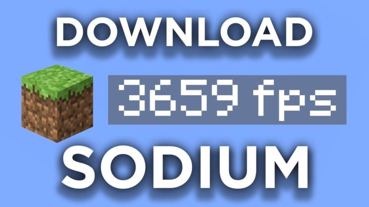 How To Download Sodium Minecraft Mod (HUGE FPS BOOST)