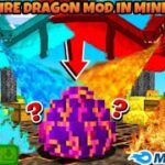 Ice and fire drogon mod for Minecraft pocket edition | Dragon mod in Minecraft PE | Roargaming | Ice