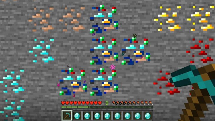 最強のレア鉱石を掘るマインクラフト マイクラ 超鳥犬猿modクラフト 7 Minecraft Summary マイクラ動画