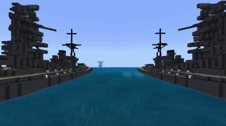 【MODなし】Minecraftで大日本帝国海軍を再現！