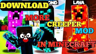 MORE CREEPERS MOD IN MINECRAFT PE [Andro Gaming]