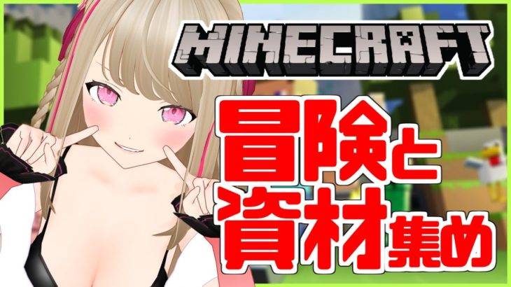 【Minecraft】冒険する？建築する？それとも…。【#こののらいぶ】