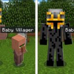 Minecraft CRAFT MOB ARMOR TO SAVE BABY MOBS FROM DANGEROUS CREATURES MOD !! Minecraft Mods