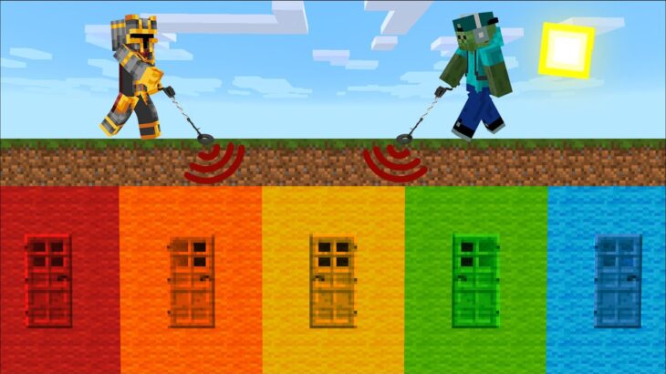 Minecraft DON’T OPEN THE WRONG DOOR WITH DANGEROUS CREATURES INSIDE MOD !! Minecraft Mods