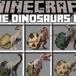 Minecraft MORE DINOSAURS MOD / JURASSIC WORLD WITH INDOMINUS !! Minecraft Mods