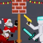 Minecraft Mod survival from Santa Zombie before New Year 2021