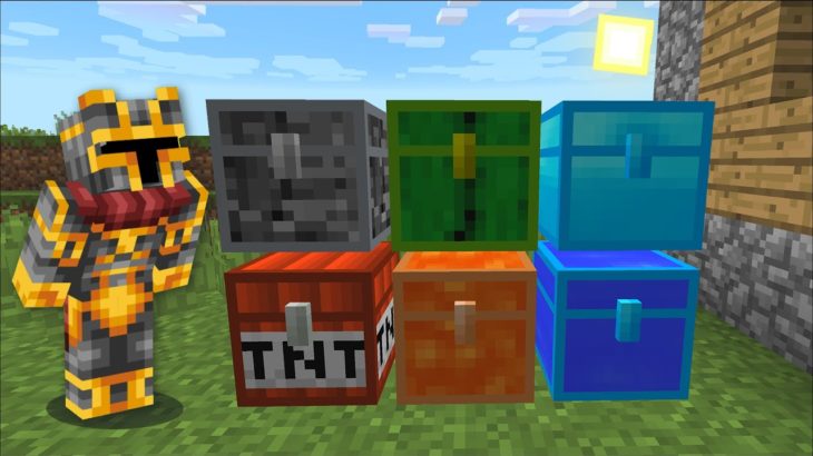 Minecraft VILLAGER SELLS MC NAVEED BRAND NEW CHEST MOD / DON’T OPEN THE WRONG CHEST ! Minecraft Mods