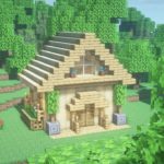 【Minecraft・マイクラ】House Tutorial/家の作り方と建築アイディア#12～スターターハウス・小さい家～