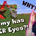 Minecraft’s Laser Eye Mod Is Hilarious [Reaction] | Who Gave TommyInnit LASERS?!