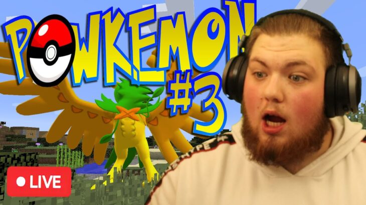 POWKEMON EPISODE 3! Pixlemon Minecraft Mod!