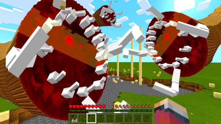 マイクラ 強すぎる最強のサンドワームを倒せるのか デカくて強すぎてヤバいwww マインクラフト まいくら Minecraft Summary マイクラ動画