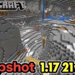 【マイクラ】1.17 洞窟と崖のアップデート！ノイズ洞窟と帯水層が追加！｜Snapshot 21w06a（Java）