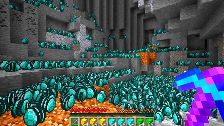 【マイクラ】ドロップ10000倍越えの世界でハードコアサバイバル【マインクラフト 】【まいくら】