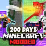 200 Days in Minecraft but there’s TONS OF MODS!!! *1.16.5*