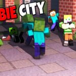 Huge ZOMBIE CITY Apocalypse! – Minecraft: Zombie Survival Mod