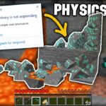 “Insane” Physics Mod = Breaking Minecraft!! [That’s what we want…]