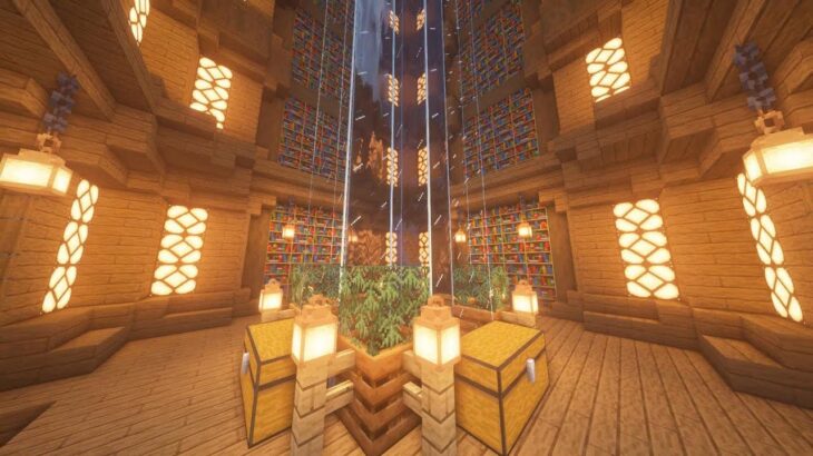 【Minecraft】メサに塔を建築　マイクラ建築