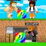 Minecraft Speedrunners VS 4 Hunters (Lucky Block Mod)