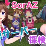 【Minecraft】SorAZマイクラ探検隊！【#ときのそら生放送】