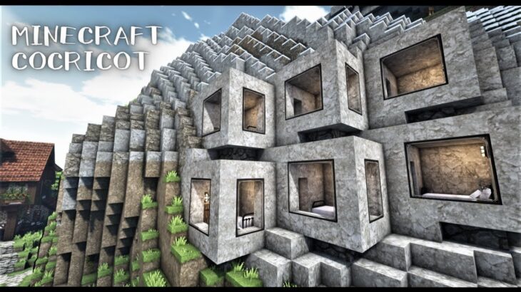 Minecraft Cocricot 壁面に宿屋を建築する ひっそりクラフト 8 Minecraft Summary マイクラ動画