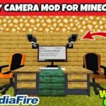 Security camera mod for Minecraft pocket edition | Working cctv camera for Minecraft PE | Roargaming