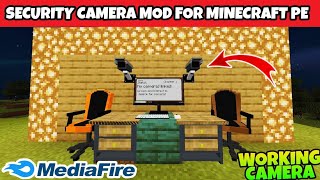 Security camera mod for Minecraft pocket edition | Working cctv camera for Minecraft PE | Roargaming
