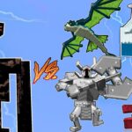 Siren Head PC Vs. Mowzie’s Mobs Mod in Minecraft