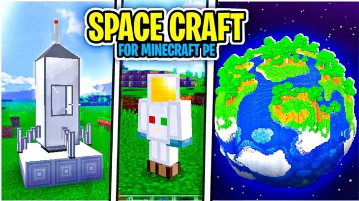 Space craft mod for minecraft pocket edition || galactic craft mod for minecraft pocket edition