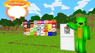 大量TNTを全種類爆発させた結果！？【まいくら・マインクラフト】