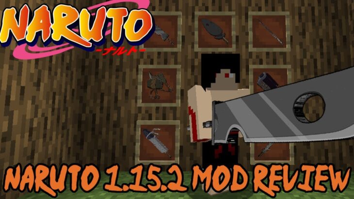 WEILD THE 7 SWORDS OF THE MIST! || Minecraft Naruto Mod Review