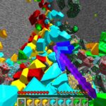 【マイクラ】ブロックがリアル壊れる世界で洞窟ハードコアサバイバル【マインクラフト 】【まいくら】