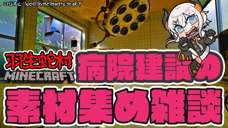 【マイクラ雑談】素材集めしながら雑談しよウ～～！！【にじさんじ/レヴィ・エリファ】