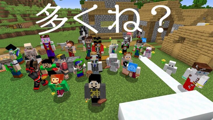 【新ワールド】人数の多すぎるマイクラマルチ始まります【50人マイクラマルチ】まぐ兄弟鯖2021 #1