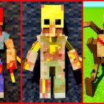 ALL PARASITES from Scape and Run Parasites minecraft mod