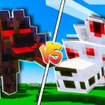 CERBERUS VS ALPHA INSANE DOG | Minecraft MOB BATTLE | GREEK FANTASY MOD VS FORESTCRAFT