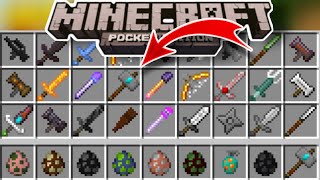 Crafting New Weapons Addon Mod In Minecraft PE | MCPE – BOY