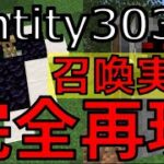 【コマンド】ドクターナバさんに届け‼この動画‼ Entity303召喚実験 【マイクラJE(PC版)】