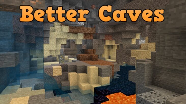 I Made Minecraft Bedrock Edition Caves Better (Mod Download)