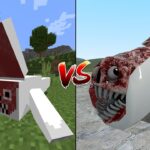 MINECRAFT BRIDGE WORM VS GMOD BRIDGE WORM!! Garry’s Mod vs Minecraft Mod Comparison Trevor Henderson