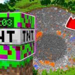 Minecraft CRAFTING ULTIMATE TNT TO DESTROY OUR WORLD MOD !! DON’T BLOW THIS TNT !! Minecraft Mods
