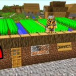 Minecraft DONT ENTER THIS SCARY VILLAGE FARM PATCH MOD / DANGEROUS CREATURES INSIDE ! Minecraft Mods