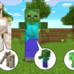 Minecraft HELP PREGNANT MOBS GIVE BIRTH TO BABY MOB MOD / DON’T GET CAUGHT !! Minecraft Mods