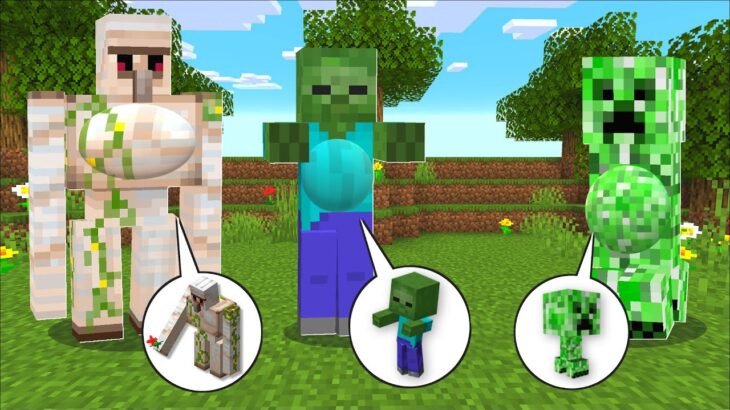 Minecraft Help Pregnant Mobs Give Birth To Baby Mob Mod Don T Get Caught Minecraft Mods Minecraft Summary マイクラ動画