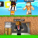 Minecraft Speedrunners VS 4 Hunters (Hearts Lost = Armor Mod)